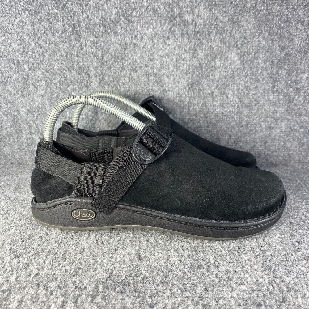 Chaco Kids Black Slip-On Sandals with Adjustable Strap